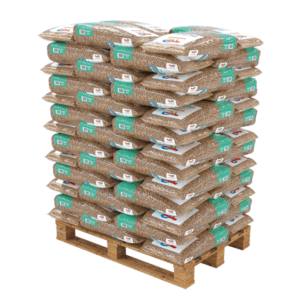 Premium-Holzpellets 6 mm, 15 kg x 65 Säcke, 975 kg Palette, ENplus A1
