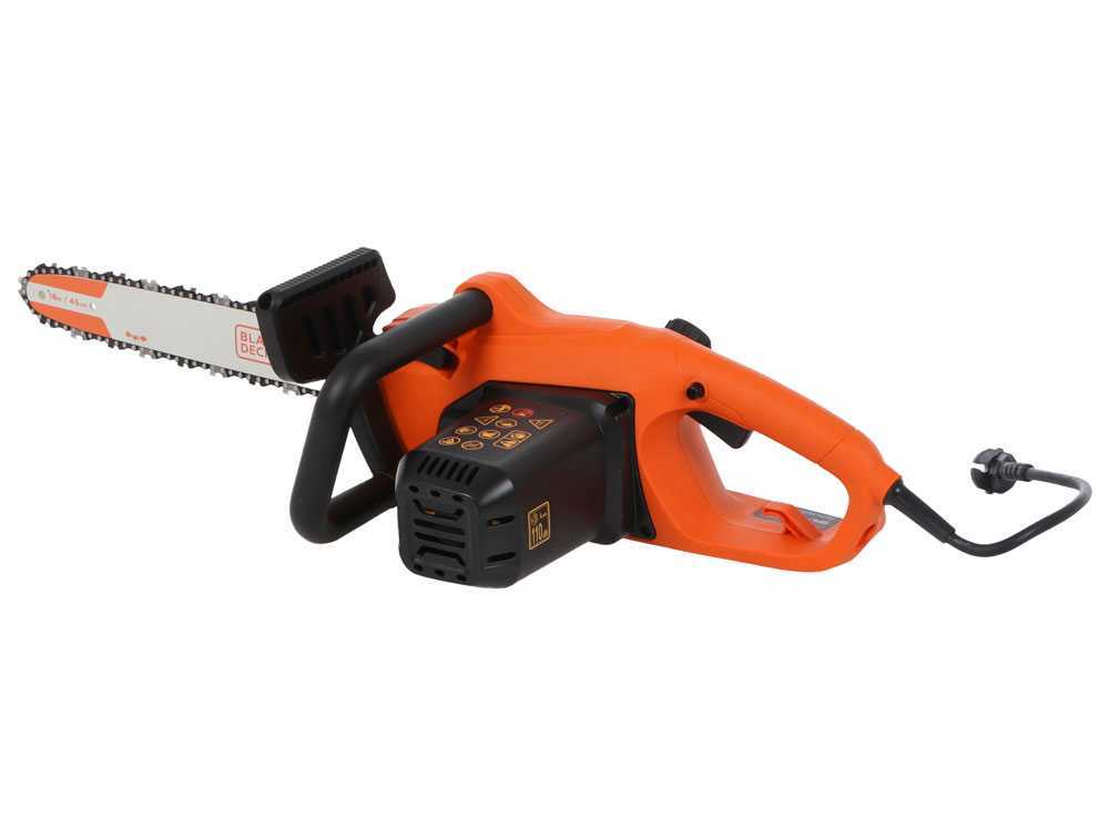 BLACK+DECKER Gartengeräte - Kettensäge, 35 cm lang, 1800 W BECS1835-QS – Image 6