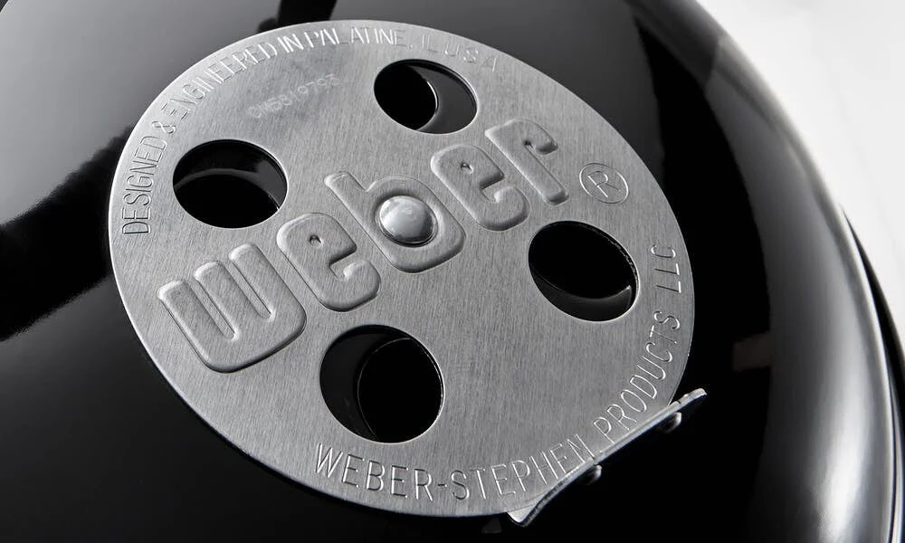 Kompakter Kugelgrill mit Holzkohle, Durchmesser 47 cm – Image 7