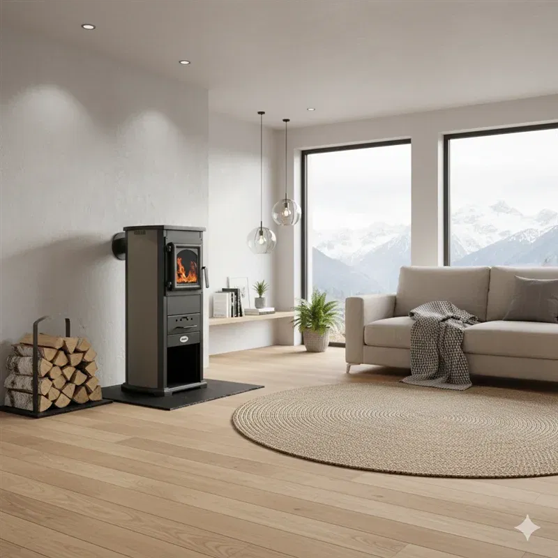 Blinky OSLO Holzofen – 6 kW | 4 Sterne – Image 2