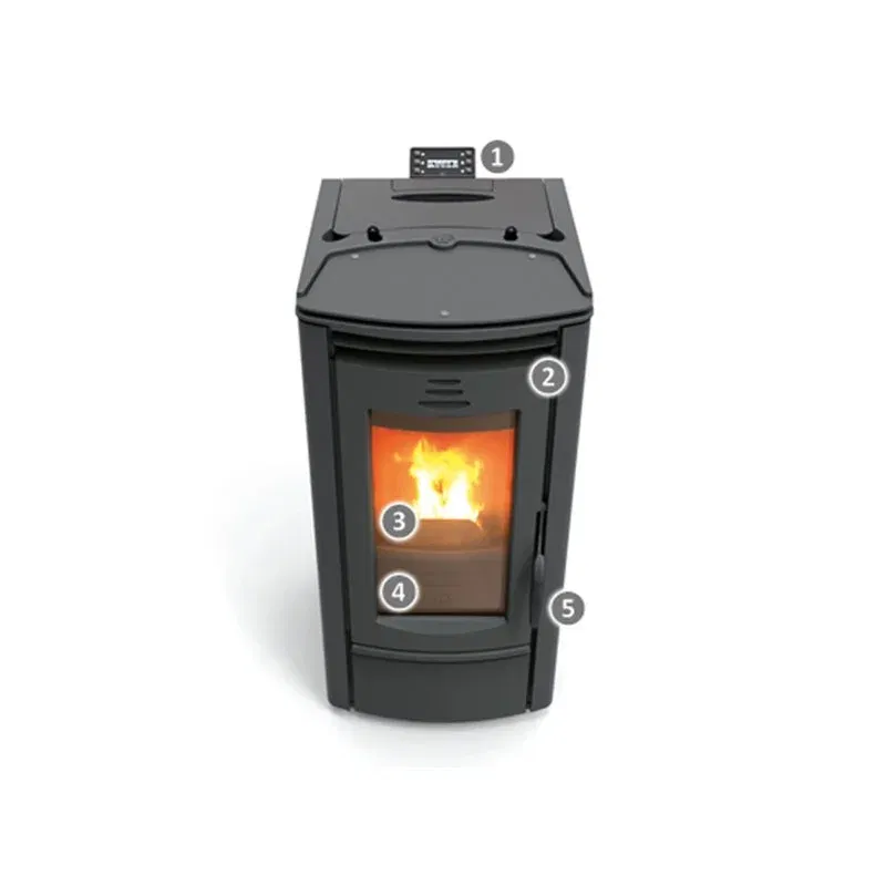 Thermorossi 5000 Easy 9,2 kW 4-Sterne Pelletofen – Image 3